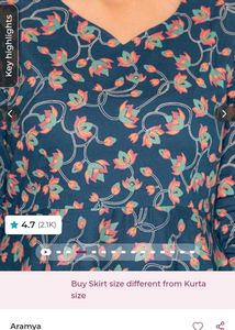 Stylish Teal Floral Print Sharara Set