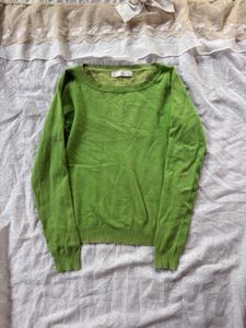 Lime Green Long Sleeve Sweater