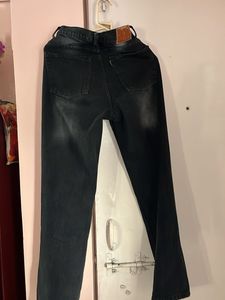 Black Wash Denim Jeans