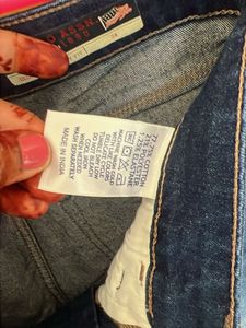 USPA Classic Blue Denim Jeans- skinny fit 34inch