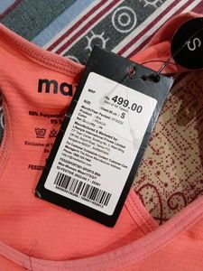 Max Sports Bra - Coral