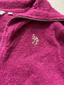 U.S. Polo Assn. Quarter Zip Sweater