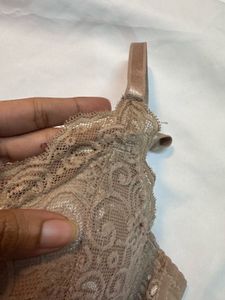 Nude/beige lace bra