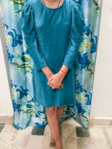 Sparkly Blue Party Dress