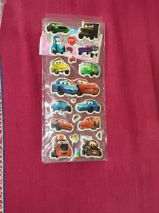 Assorted Stickers &amp; Crayons Set baby toy and game