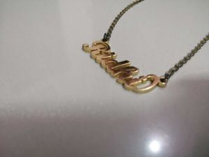Elegant Gold 'Ridhi' Name Necklace