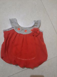 Baby Girl Top And Bottom Set