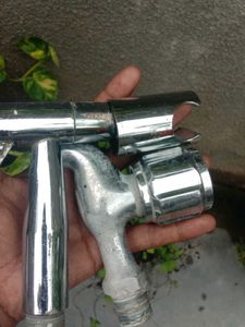 Chrome Faucet Adapter