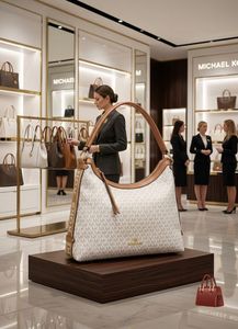 Michael Kors Signature Pattern Shoulder Bag