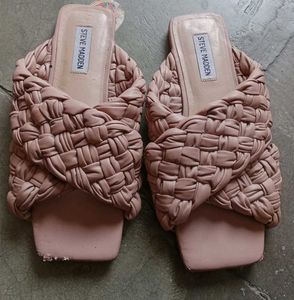 STEVE MADDEN Mules Open Square Toe Flat