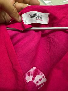 Vibrant Pink Tie-Dye co-ord Set