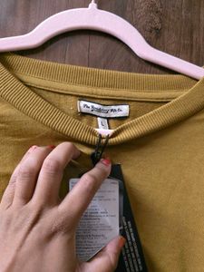 Stylish Mustard Yellow Sweatshirt