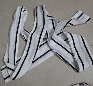 Striped Romper Jumpsuit