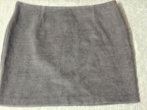 Grey Mini Skirt