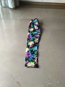 Vibrant Floral Print Pants