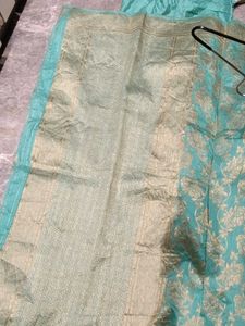 Beautiful Teal Lehenga Choli Set