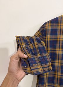 Men's Plaid Button-Down Shirt