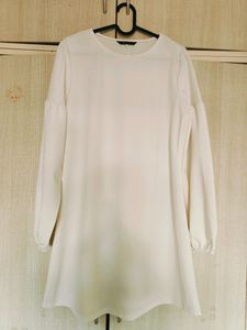 Pretty White Casual Tunic (M/34)