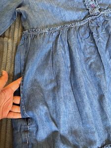 Cute Denim Look Top