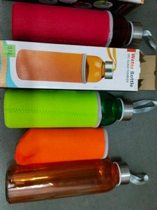 Glass Water Bottle