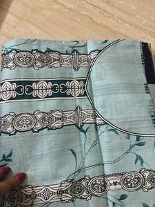 Light Blue Floral Print suit piece