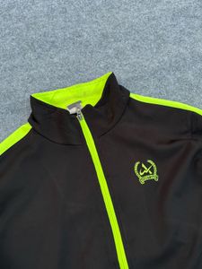 Men's Black &amp; Neon Track Jacket
