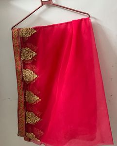 Stunning Rani pink dupatta