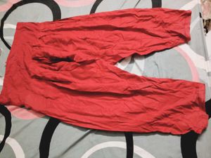 Comfortable Red plain  Salwar