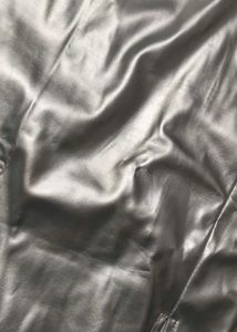 Silver Metallic Mini Skirt