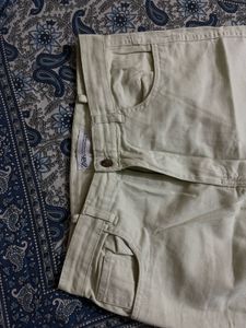 Comfortable Cream Trousers
