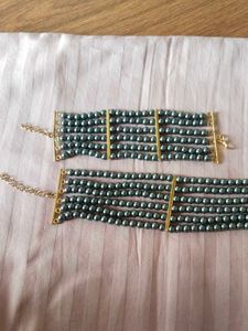 Beaded Choker n Bracelet