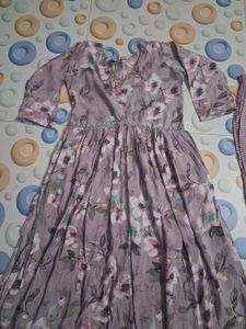 Floral Print Kurta with Pants Set
