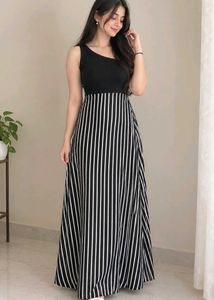 Striped Maxi Dress