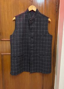 🆕Men's Pure Wool Indian Traditional Nehru Jacket