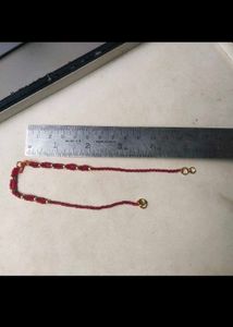 22K Pure 10 Gold moti Handmade Kaan Chain(1pair)