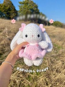 Handmade Crochet Bunny Plush