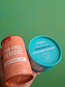 Sirona Menstrual Cup And Sterilizing Container