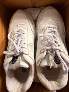 Cream Platform Sneakers(new with box)