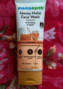 Mama Earth Honey &amp; Malai Face Wash SEALPACKED