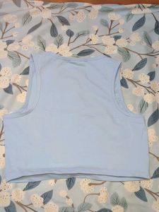 Cute "Cupid's Chaos" Baby Blue Tank Top