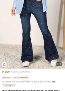y2k rinestone jeans