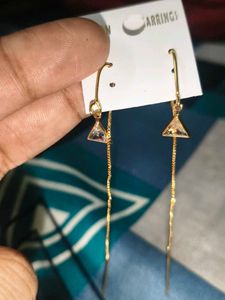 Geometric Drop Earrings