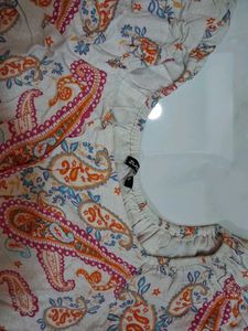 Boho Paisley Print Dress
