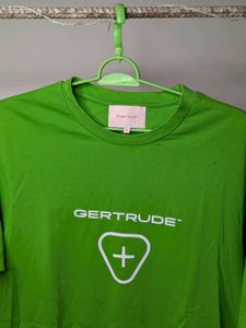 GERTRUDE Bright Green Graphic T-Shirt