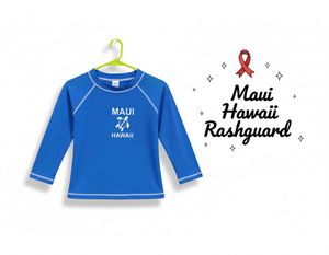 Maui Hawaii Long Sleeve Rash Guard