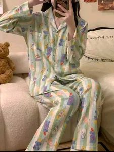savana Cute Cartoon Pajama Set