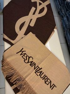 YSL premium cashmere stole unisex
