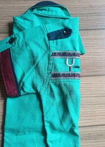 Y'Not Kids Zone Green Shirt