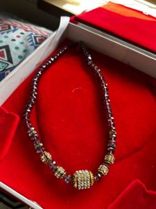 Sparkling Beaded Necklace Set