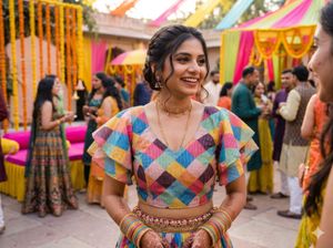 Sequence Party wear shirt and blouse In A Set
